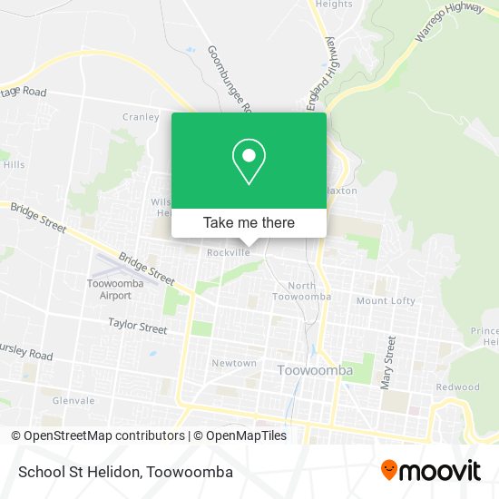 Mapa School St Helidon