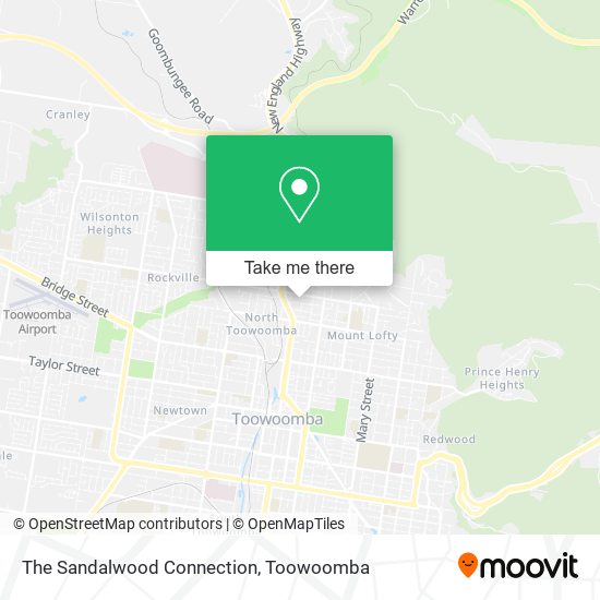 The Sandalwood Connection map