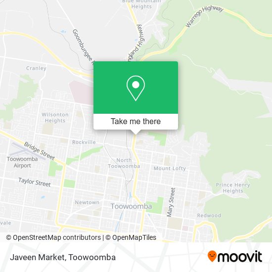 Mapa Javeen Market