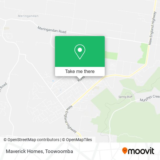 Maverick Homes map