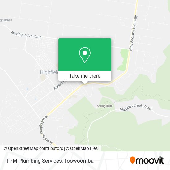 Mapa TPM Plumbing Services