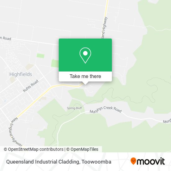 Queensland Industrial Cladding map