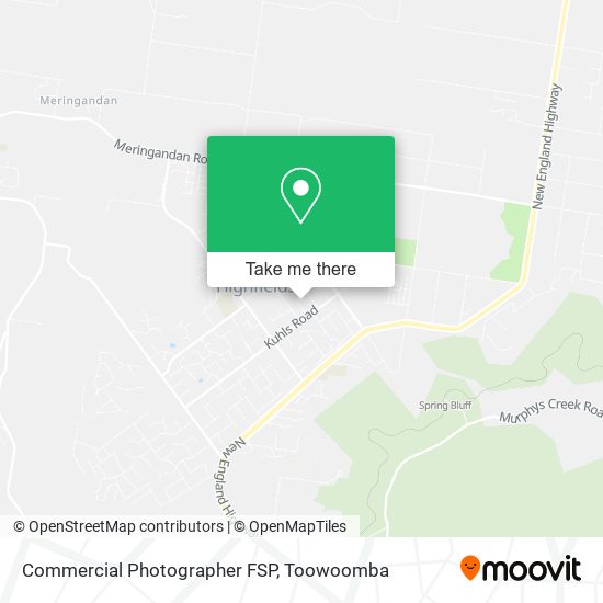 Commercial Photographer FSP map