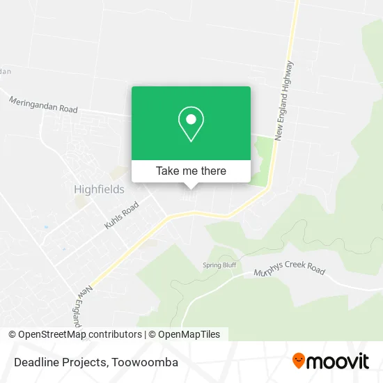 Mapa Deadline Projects