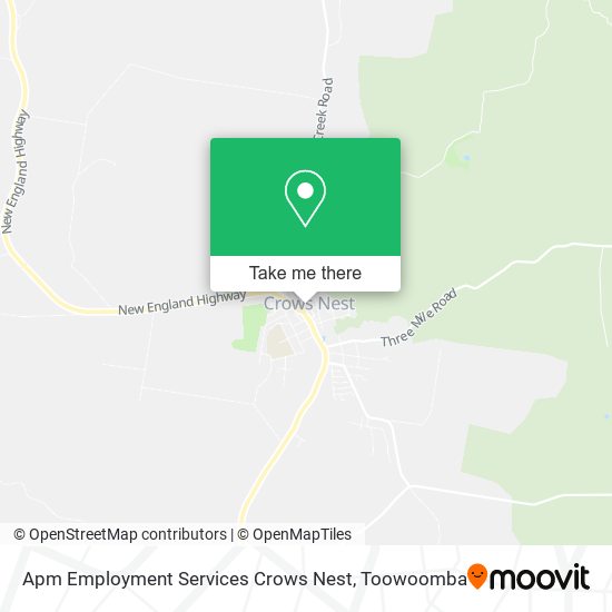 Apm Employment Services Crows Nest map