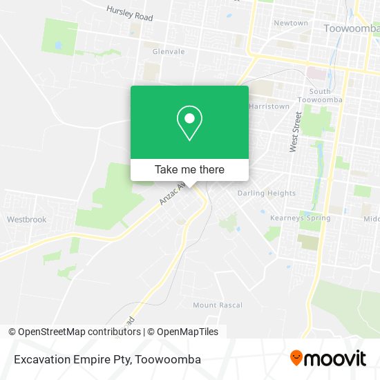 Excavation Empire Pty map