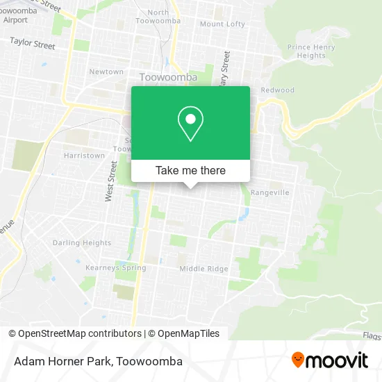 Adam Horner Park map