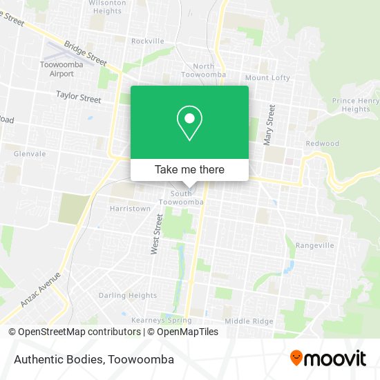 Authentic Bodies map