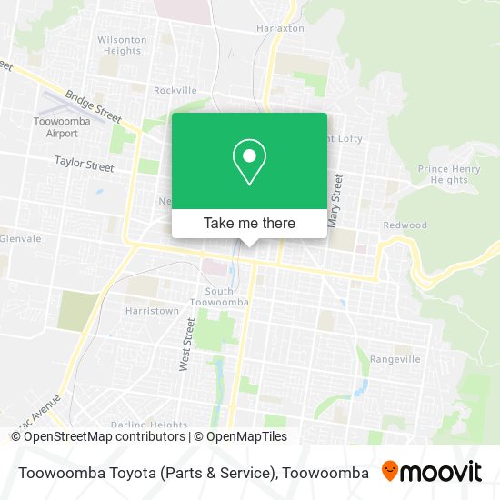 Toowoomba Toyota (Parts & Service) map