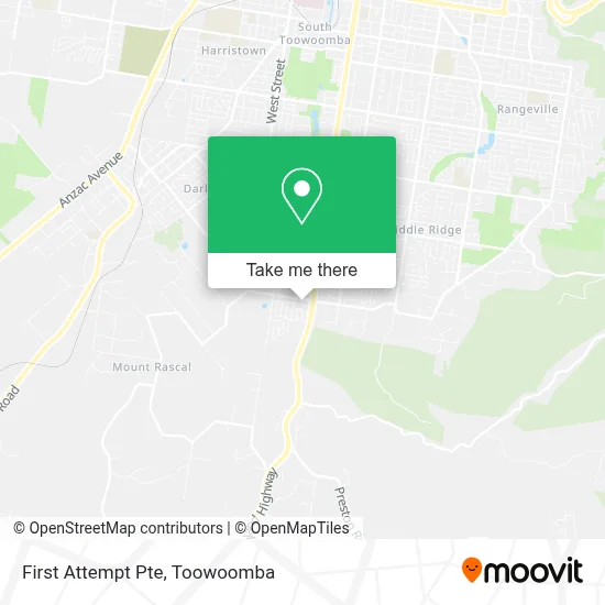 First Attempt Pte map