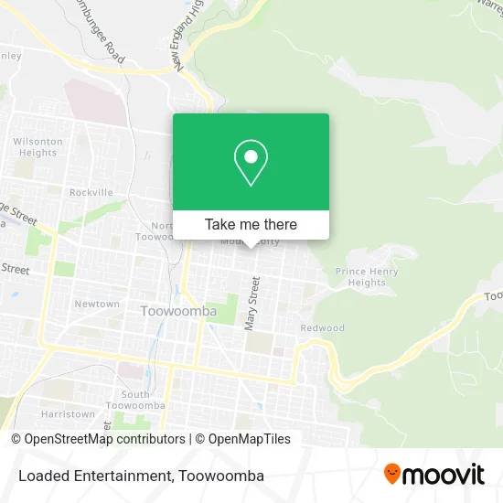 Loaded Entertainment map