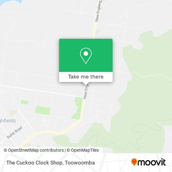 The Cuckoo Clock Shop map