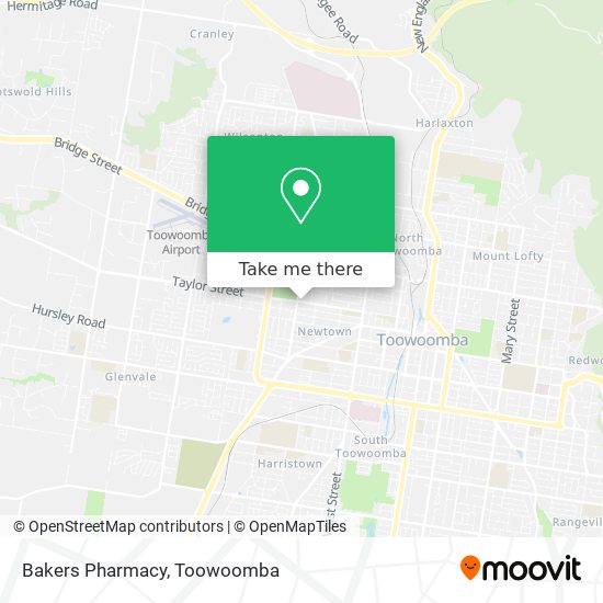 Bakers Pharmacy map