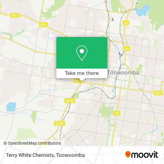 Terry White Chemists map