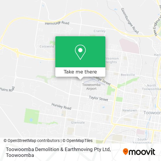 Toowoomba Demolition & Earthmoving Pty Ltd map