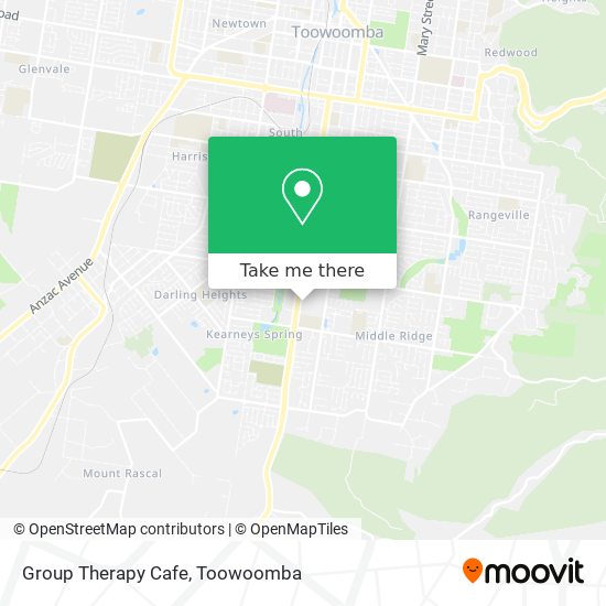 Group Therapy Cafe map