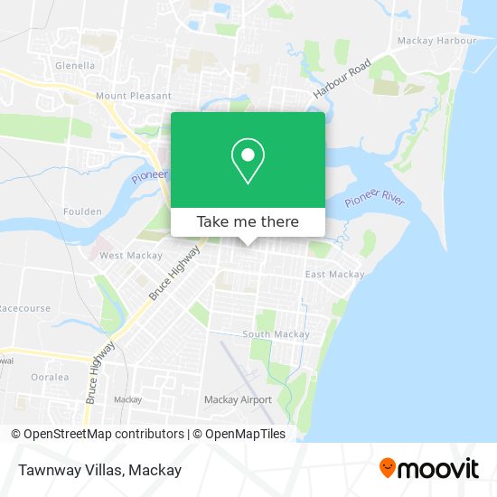 Tawnway Villas map