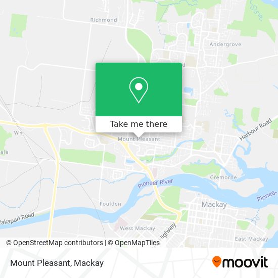 Mount Pleasant map