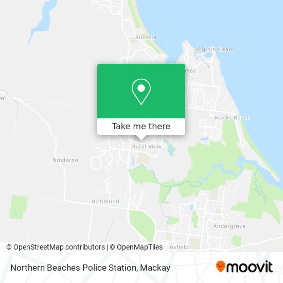Northern Beaches Police Station map