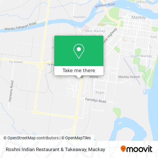 Roshni Indian Restaurant & Takeaway map