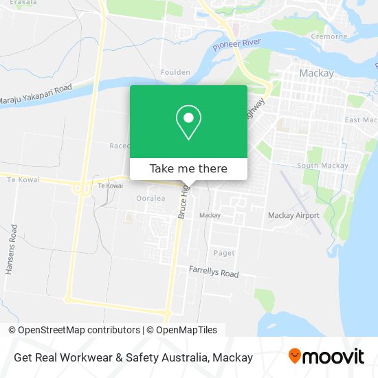 Get Real Workwear & Safety Australia map