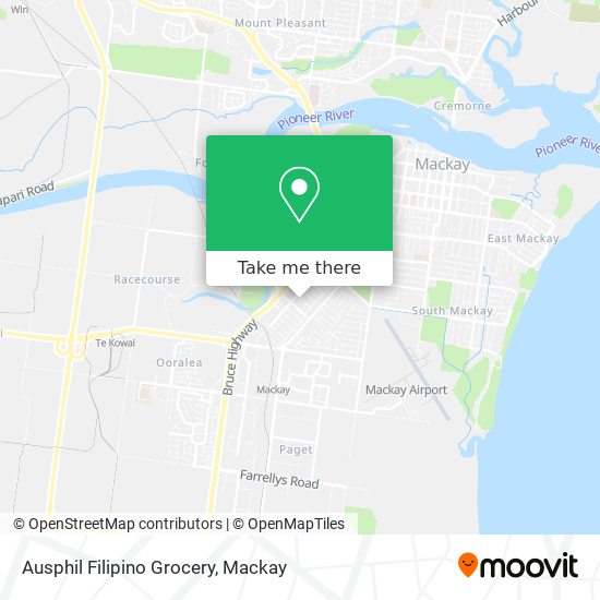 Mapa Ausphil Filipino Grocery