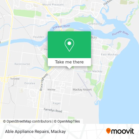 Mapa Able Appliance Repairs