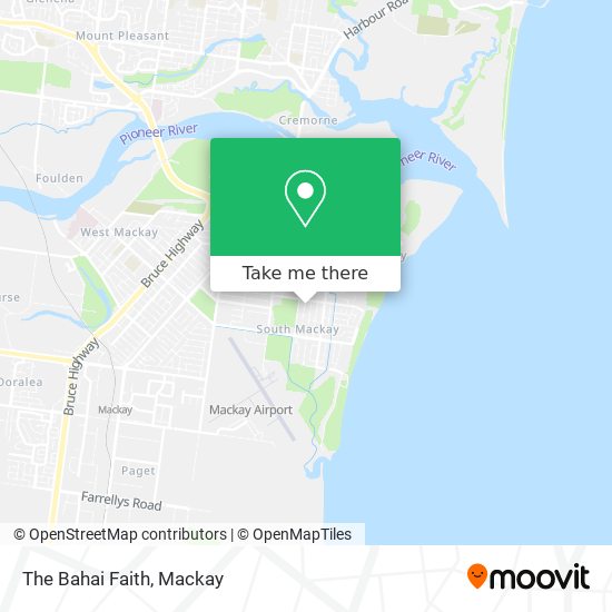 The Bahai Faith map