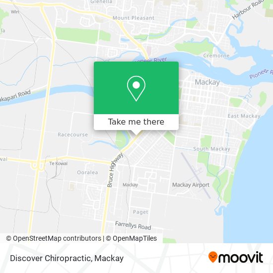 Discover Chiropractic map