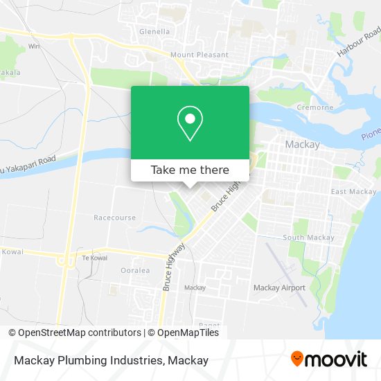 Mackay Plumbing Industries map