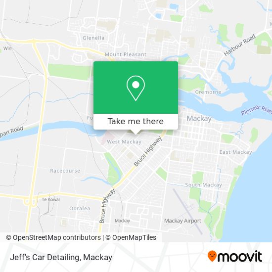 Jeff's Car Detailing map