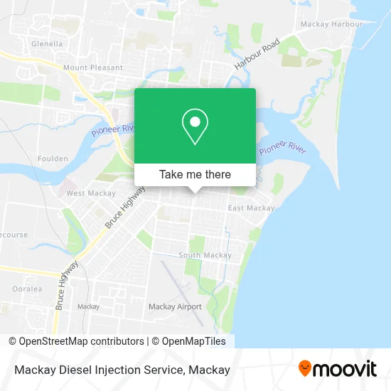 Mapa Mackay Diesel Injection Service