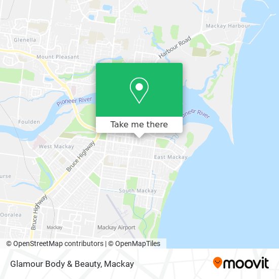 Glamour Body & Beauty map