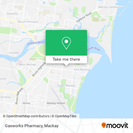 Gasworks Pharmacy map