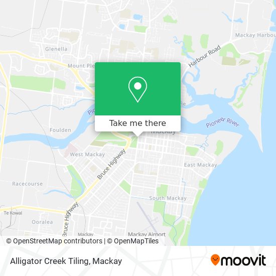 Alligator Creek Tiling map