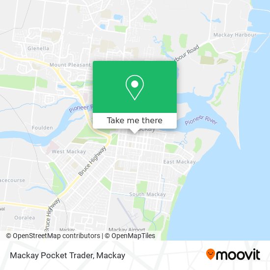 Mapa Mackay Pocket Trader
