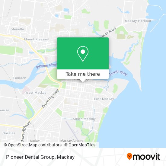 Pioneer Dental Group map