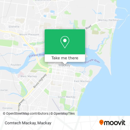 Comtech Mackay map