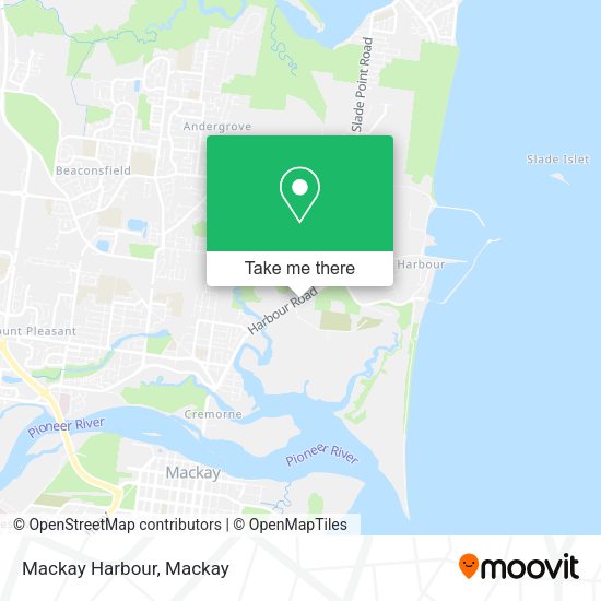Mackay Harbour map