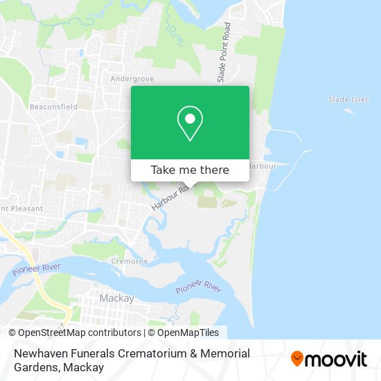 Newhaven Funerals Crematorium & Memorial Gardens map