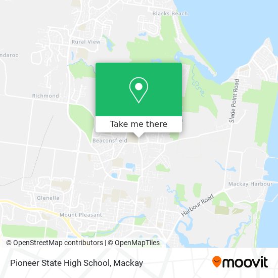 Pioneer State High School map