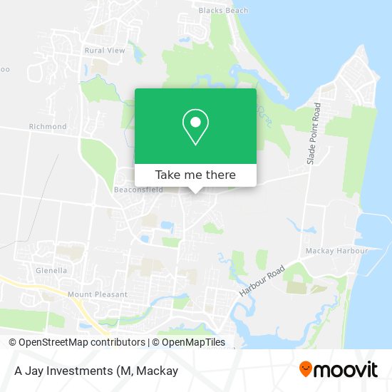 A Jay Investments map