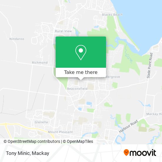 Tony Minic map