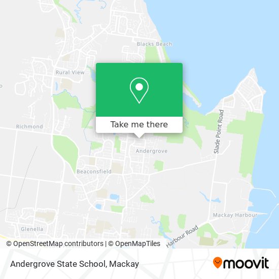 Mapa Andergrove State School