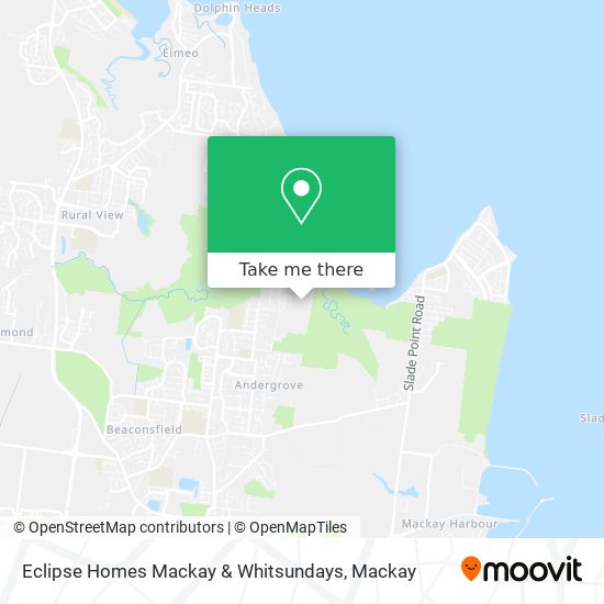 Eclipse Homes Mackay & Whitsundays map