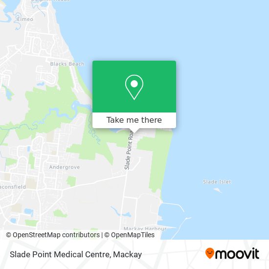 Slade Point Medical Centre map