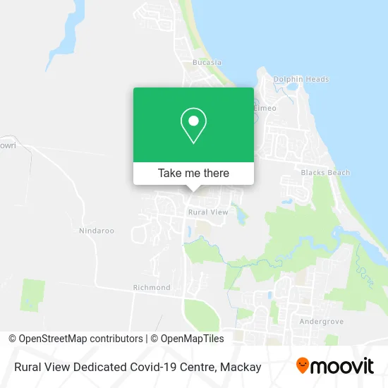 Mapa Rural View Dedicated Covid-19 Centre