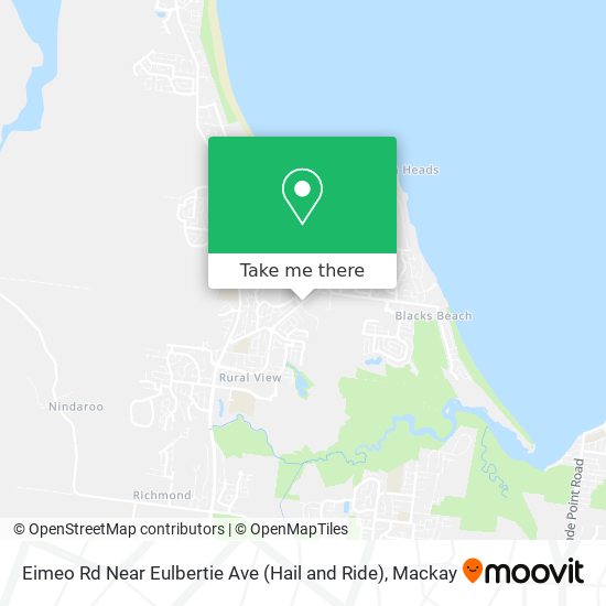 Eimeo Rd Near Eulbertie Ave (Hail and Ride) map