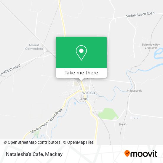 Natalesha's Cafe map