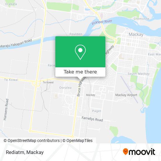 Rediatm map